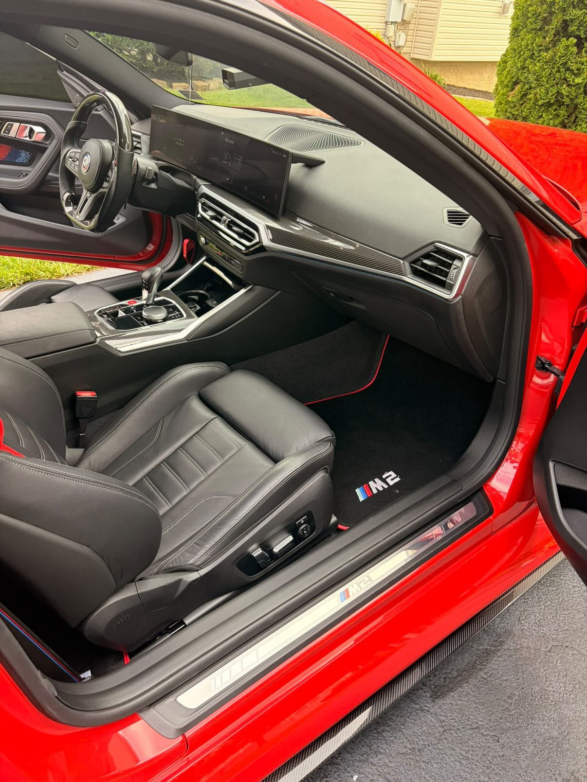 BMW M2 interior wide shot